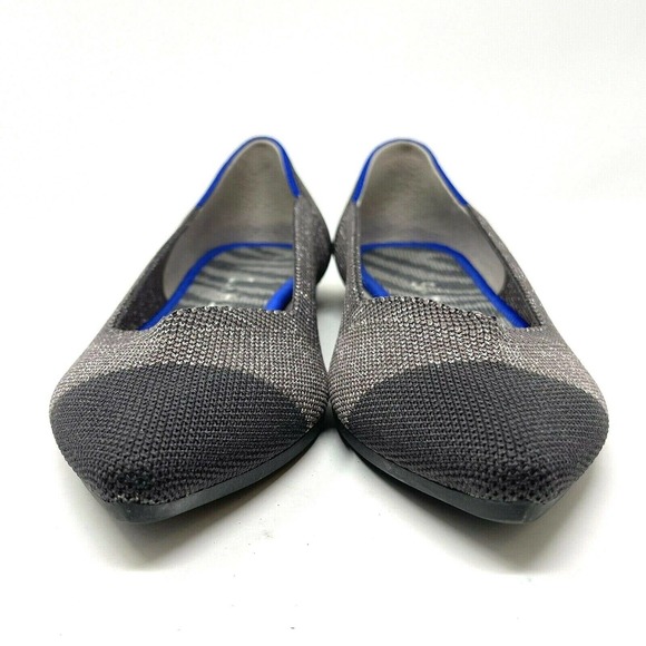 Rothy's The Point Twilight Metallic Captoe 6.5 - Picture 3 of 8